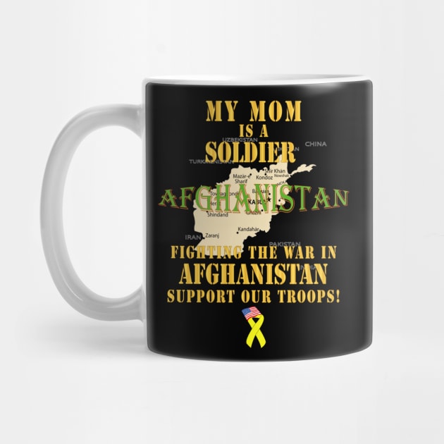 My Mom Soldier Fighting War Afghan w Support Our Troops by twix123844
